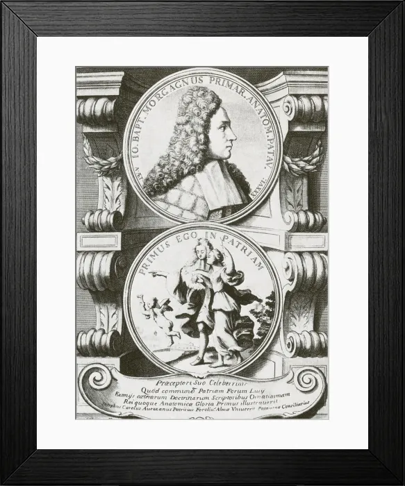 Framed Print : Giovanni Morgagni, Italian Anatomist Framed Print : Giovanni Morgagni, Italian Anatomist