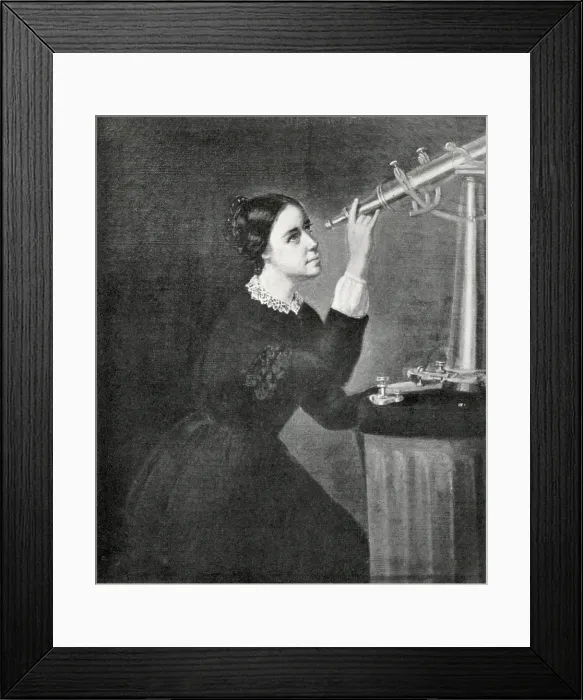 Framed Print : Maria Mitchell, American Astronomer Framed Print : Maria Mitchell, American Astronomer
