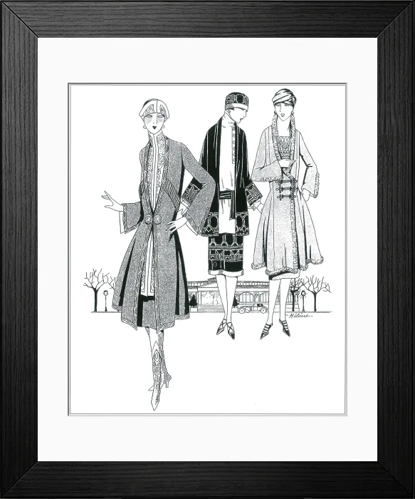 Framed Print : Women's Fashion, 1926 Framed Print : Women's Fashion, 1926