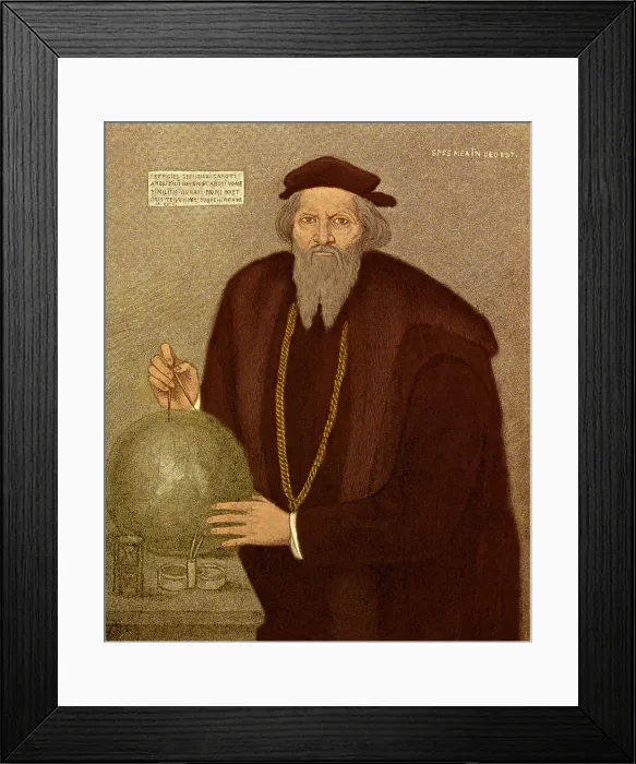 Framed Print : Sebastian Cabot, Italian Explorer Framed Print : Sebastian Cabot, Italian Explorer