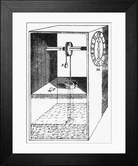 Framed Print : Anaphoric Clock Framed Print : Anaphoric Clock