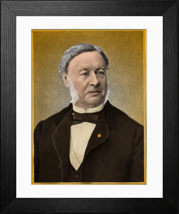 Framed Print : Theodor Schwann, German Physiologist