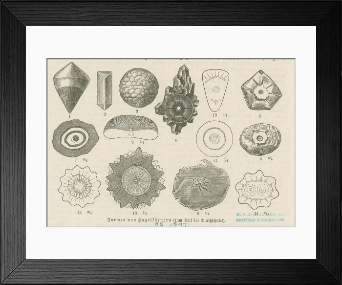 Framed Print : Hailstones Framed Print : Hailstones