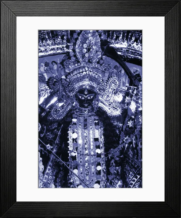 Framed Print : Durga with yantra (for tantra). West Bengal Framed Print : Durga with yantra (for tantra). West Bengal