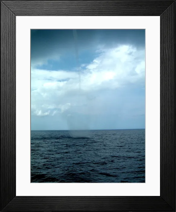 Framed Print : Waterspout Framed Print : Waterspout