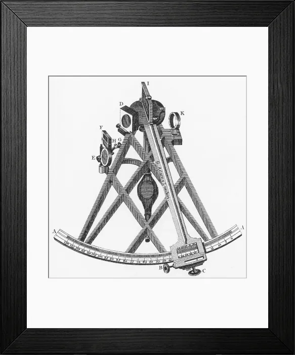 Framed Print : Historical Quadrant Framed Print : Historical Quadrant