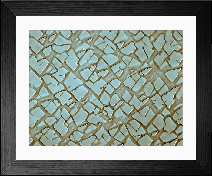 Framed Print : Nickel Alloy, under a microscope (SEM) Framed Print : Nickel Alloy, under a microscope (SEM)