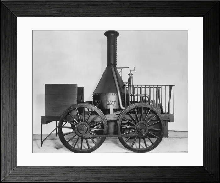Framed Print : 19th Century 'Phoenix' Locomotive