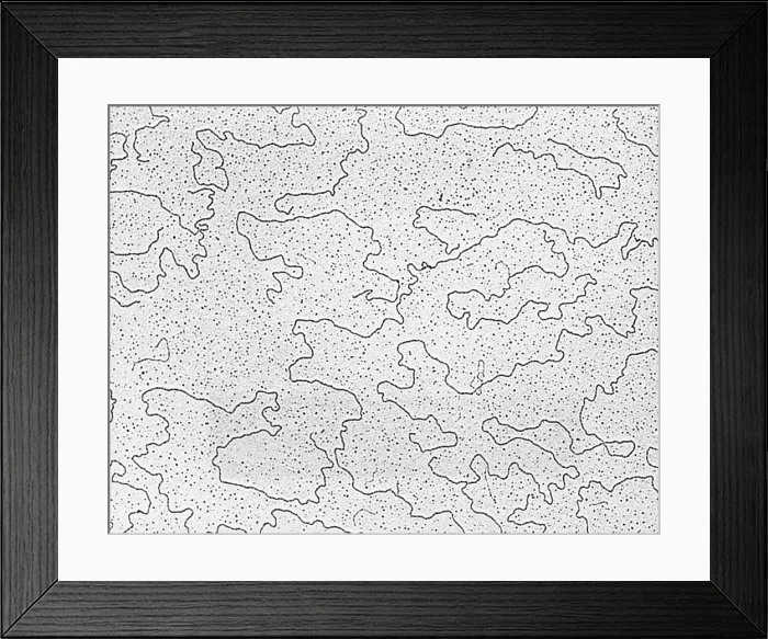 Framed Print : Bacteriophage T-5 DNA, TEM