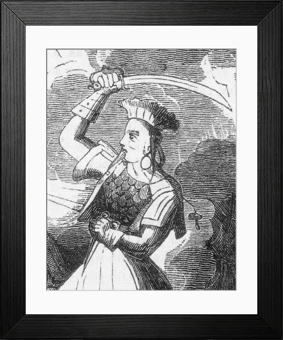 Framed Print : Ching Shih, Cantonese Pirate