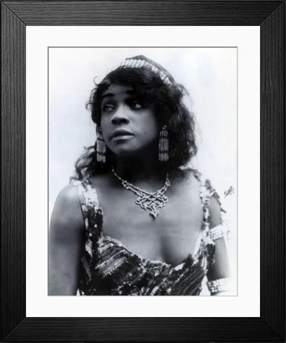 Framed Print : Aida Overton Walker, American Vaudevillian
