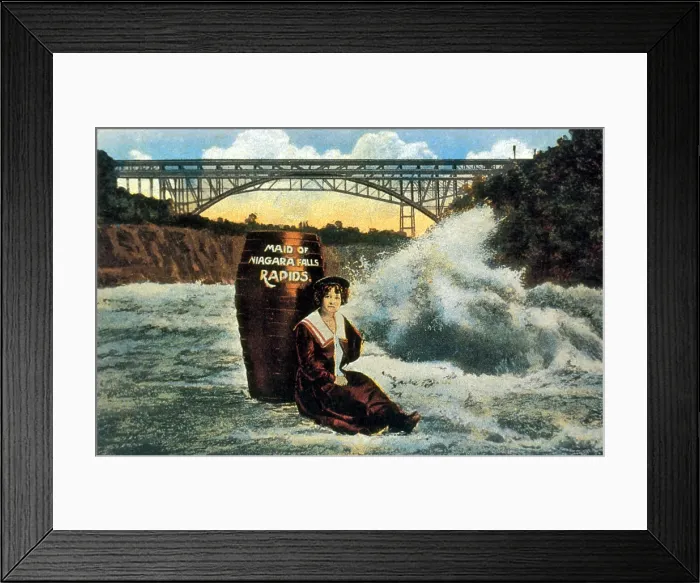 Framed Print : Annie Edson Taylor, American Daredevil Framed Print : Annie Edson Taylor, American Daredevil