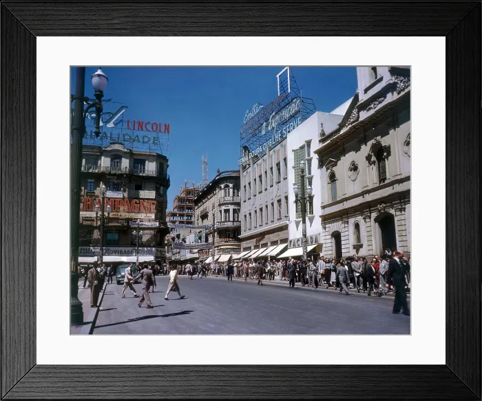 Framed Print : Sao Paolo, Brazil, 1940s Framed Print : Sao Paolo, Brazil, 1940s