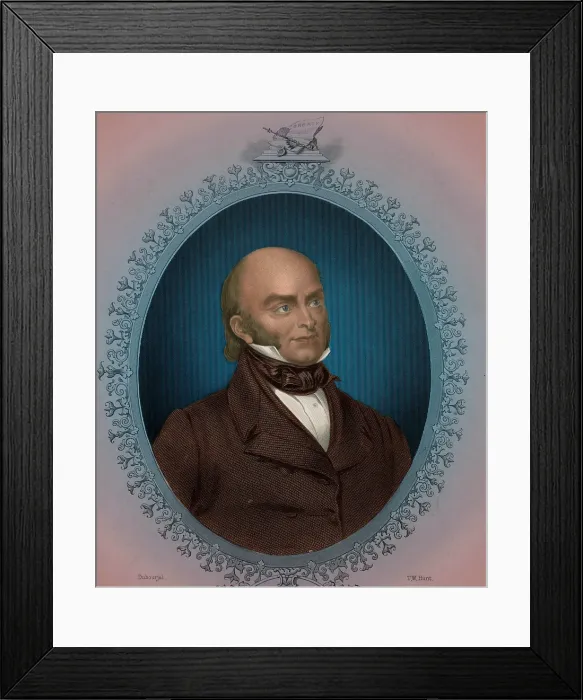 Framed Print : John Quincy Adams, 6th American President Framed Print : John Quincy Adams, 6th American President