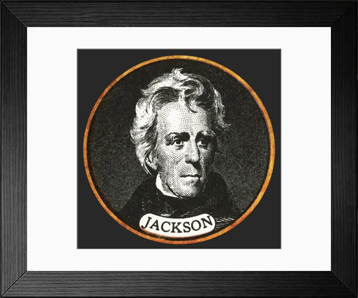 Framed Print : Andrew Jackson, 7th U.S. President Framed Print : Andrew Jackson, 7th U.S. President