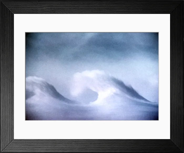 Framed Print : Kelvin-Helmholtz Wave Clouds Framed Print : Kelvin-Helmholtz Wave Clouds
