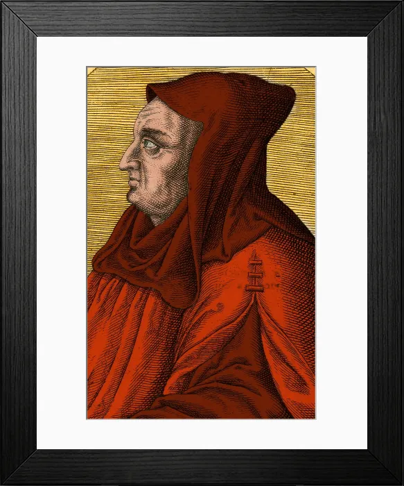 Framed Print : Albertus Magnus, Medieval Philosopher Framed Print : Albertus Magnus, Medieval Philosopher