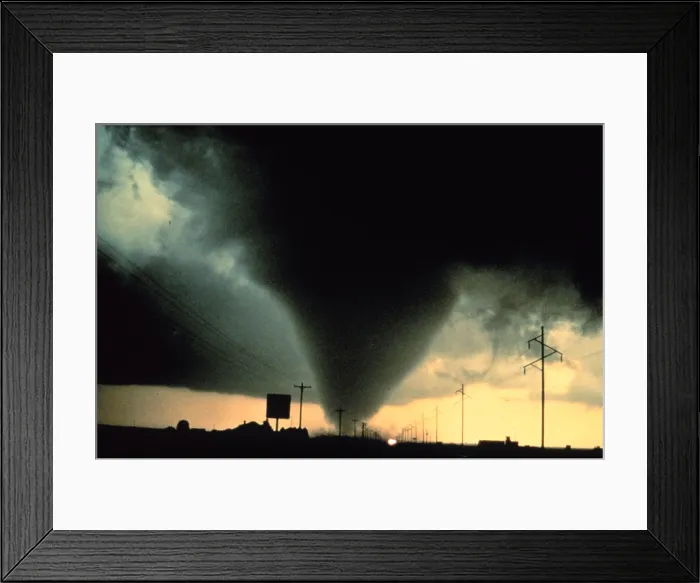 Framed Print : Tornado. A tornado is a violent, dangerous, rotating column of air that Framed Print : Tornado. A tornado is a violent, dangerous, rotating column of air that