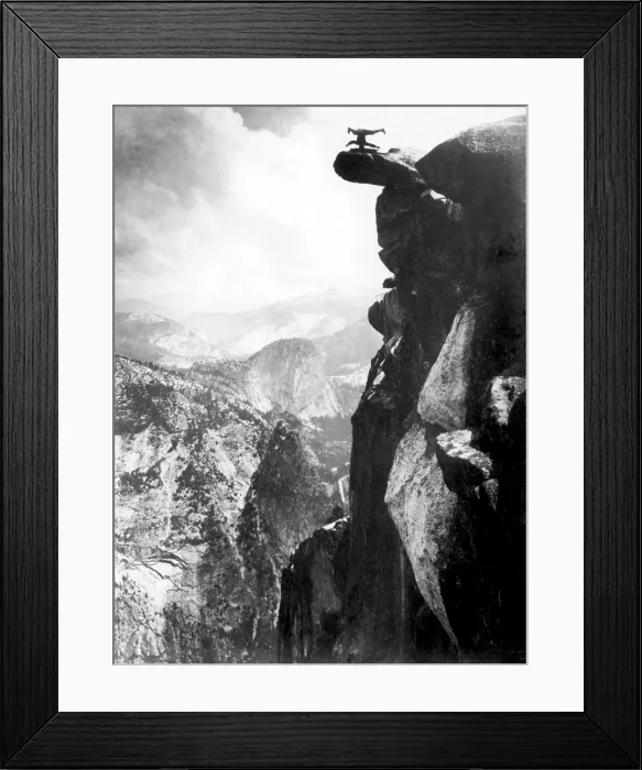 Framed Print : Glacier Point, 1890s Framed Print : Glacier Point, 1890s