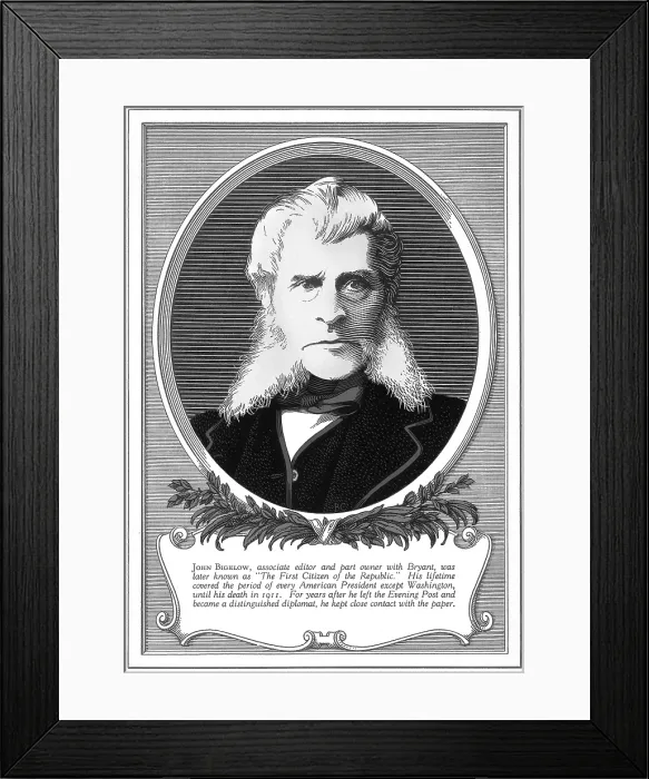 Framed Print : John Bigelow, American Diplomat Framed Print : John Bigelow, American Diplomat