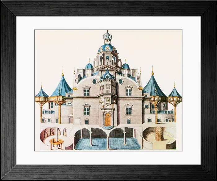 Framed Print : Tycho Brahe, Uraniborg Observatory Framed Print : Tycho Brahe, Uraniborg Observatory