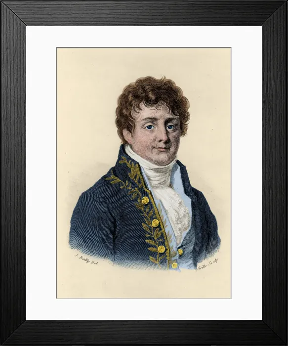 Framed Print : Joseph Fourier, French Mathematician and Physicist