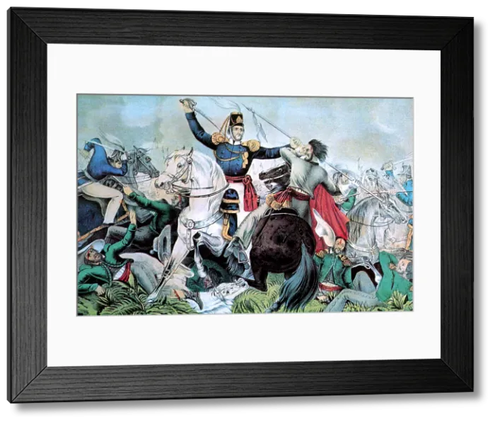 Framed Print : Mexican-American War, Battle of Veracruz, 1847 Framed Print : Mexican-American War, Battle of Veracruz, 1847