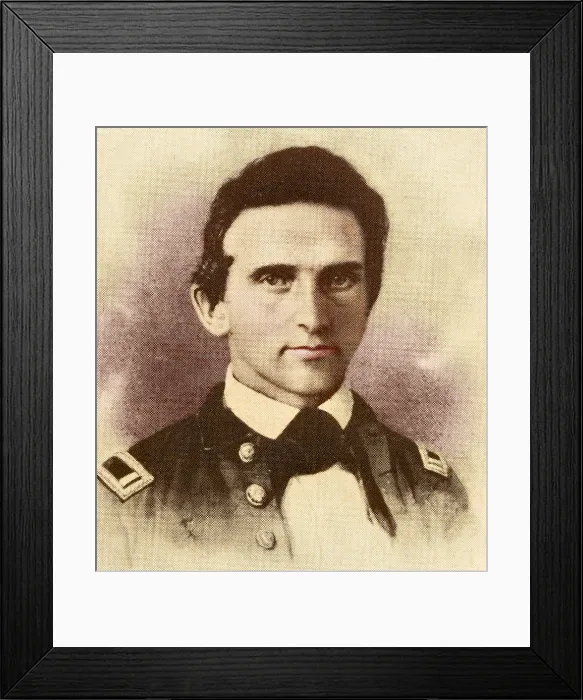 Framed Print : Stonewall Jackson, Confederate General Framed Print : Stonewall Jackson, Confederate General