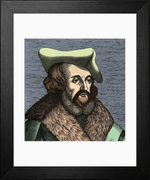 Framed Print : Girolamo Fracastoro, Italian Polymath
