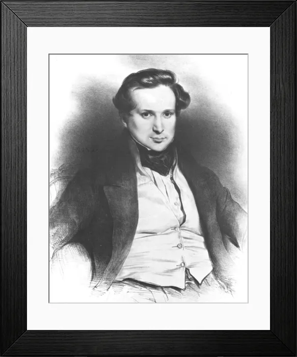 Framed Print : Victor Hugo, French Author Framed Print : Victor Hugo, French Author