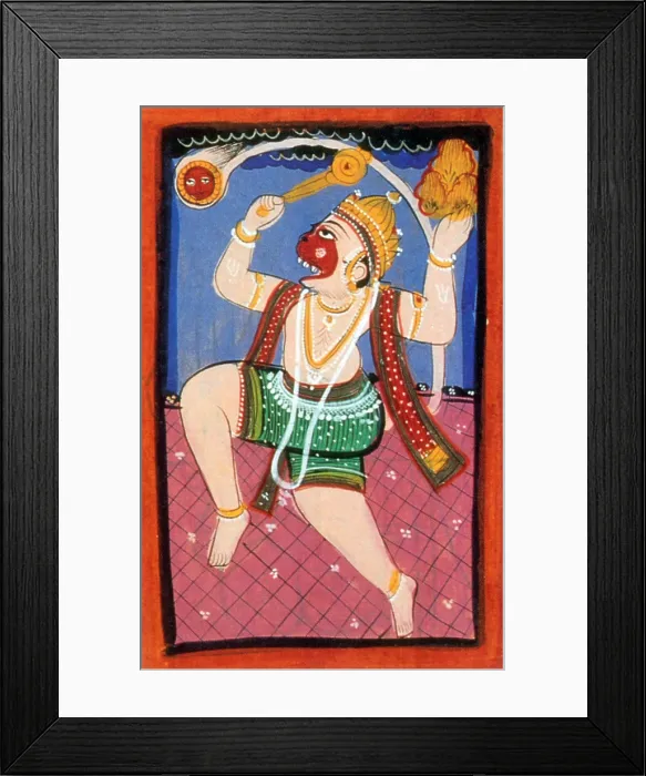 Framed Print : Hanuman, Hindu Monkey God Framed Print : Hanuman, Hindu Monkey God