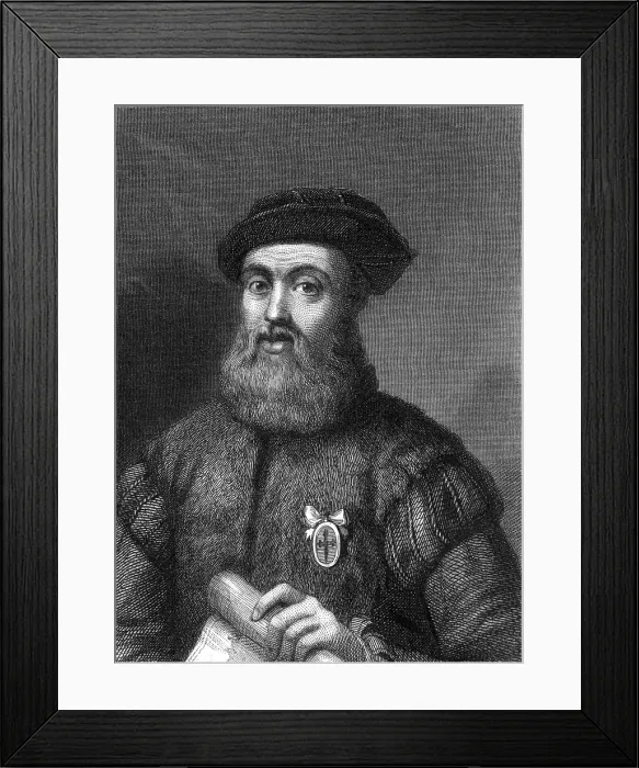 Framed Print : Ferdinand Magellan, Portuguese Explorer Framed Print : Ferdinand Magellan, Portuguese Explorer