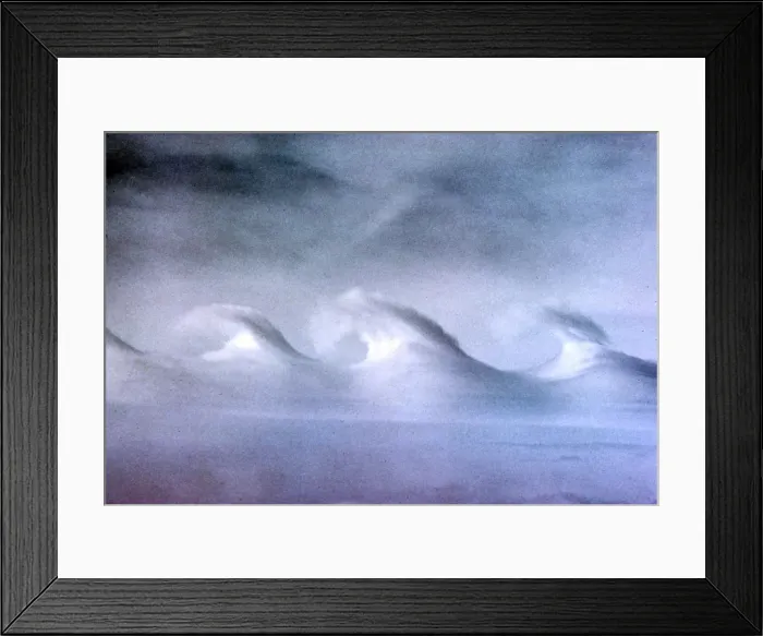 Framed Print : Kelvin-Helmholtz Wave Clouds