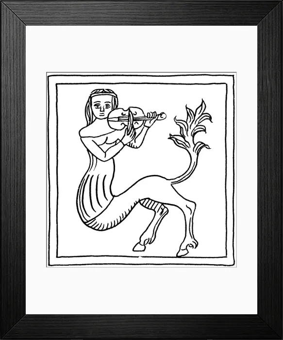 Framed Print : Kentauride, Legendary Creature