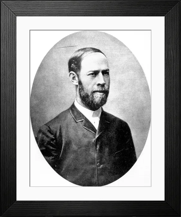 Framed Print : Heinrich Rudolf Hertz, German Physicist Framed Print : Heinrich Rudolf Hertz, German Physicist