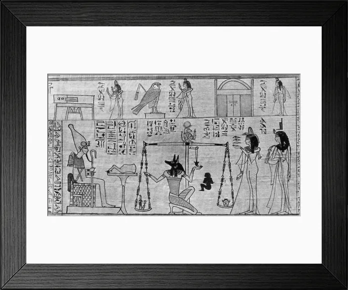 Framed Print : The Book of the Dead