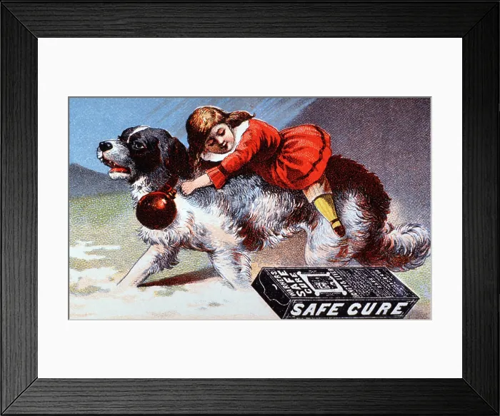 Framed Print : Warner's Safe Cure, Kidney & Liver, Vintage Medical Advertisement Framed Print : Warner's Safe Cure, Kidney & Liver, Vintage Medical Advertisement