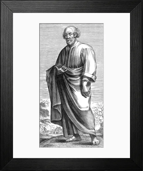 Framed Print : Epicurus, Ancient Greek Philosopher Framed Print : Epicurus, Ancient Greek Philosopher