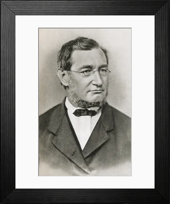 Framed Print : Julius Robert von Mayer, German Physicist Framed Print : Julius Robert von Mayer, German Physicist