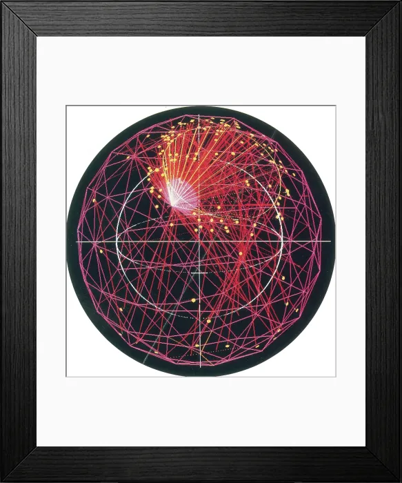 Framed Print : Neutrino Tracks Framed Print : Neutrino Tracks