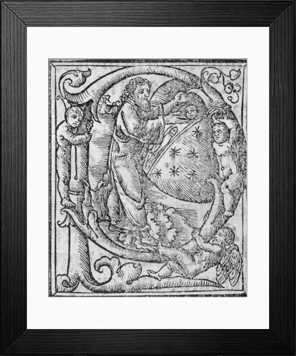 Framed Print : Creation, Giunta Pontificale, 1520 Framed Print : Creation, Giunta Pontificale, 1520