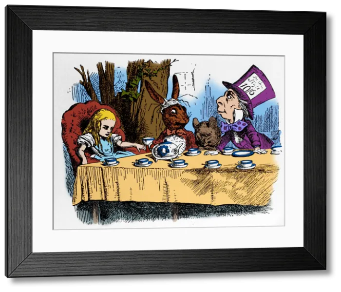 Framed Print : Alice in Wonderland