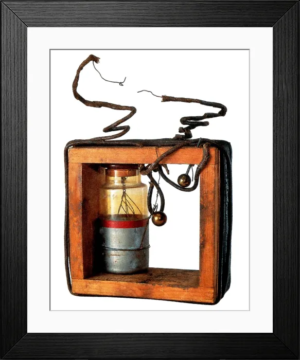 Framed Print : Marconi's First Transmitter, 1897