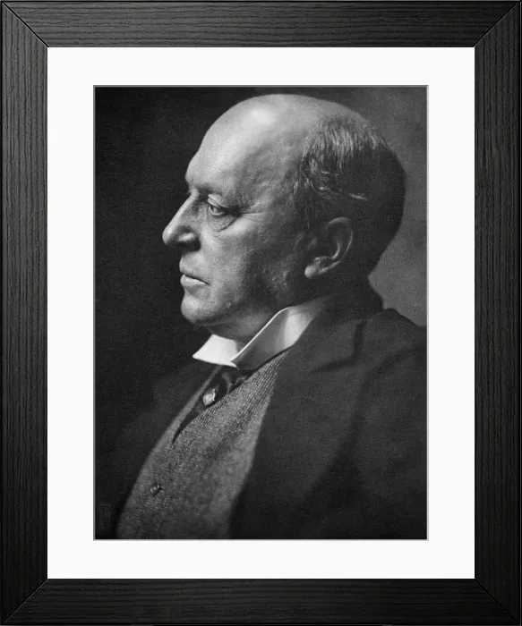 Framed Print : Henry James, American-Born British Author Framed Print : Henry James, American-Born British Author