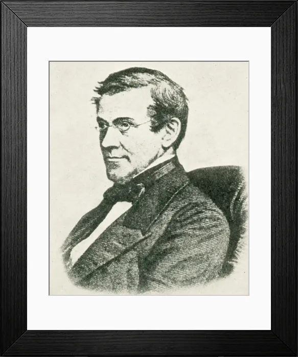 Framed Print : Charles Wheatstone, English Inventor