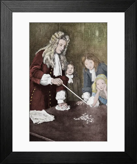 Framed Print : Isaac Newton, English Polymath Framed Print : Isaac Newton, English Polymath
