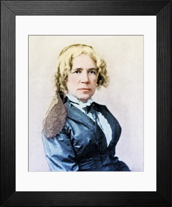 Framed Print : Maria Mitchell, American Astronomer