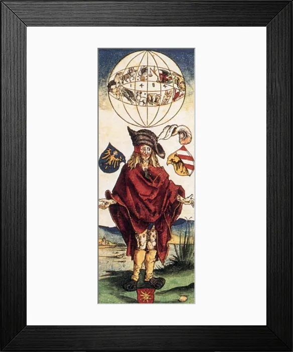 Framed Print : Durer's Syphilitic Man Framed Print : Durer's Syphilitic Man