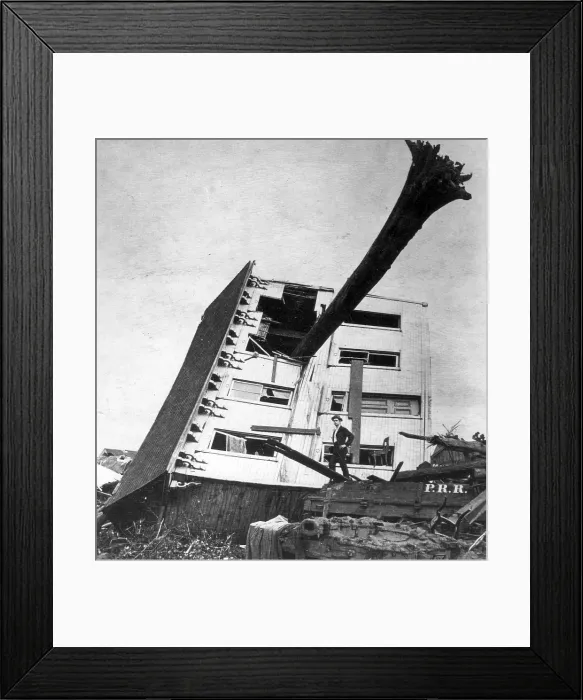 Framed Print : Johnstown Flood, 1889