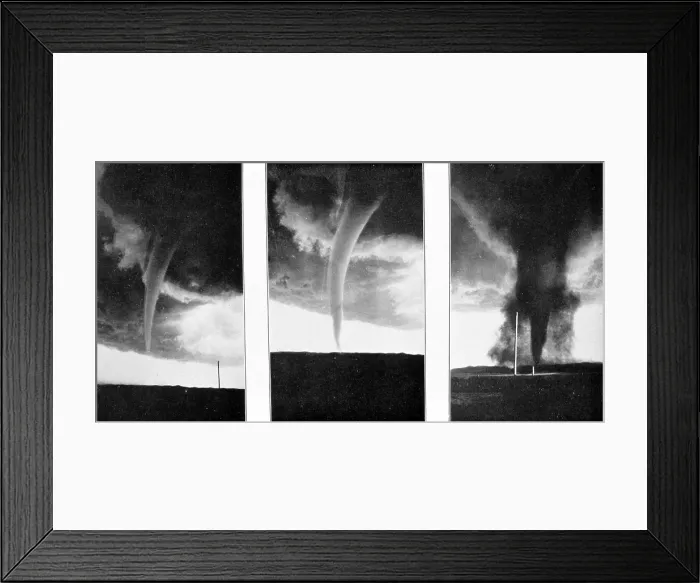 Framed Print : Tornadoes, 1930 Framed Print : Tornadoes, 1930